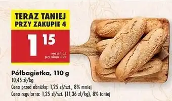 Biedronka Półbagietka oferta