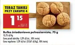 Biedronka Bułka śniadaniowa pełnoziarnista oferta