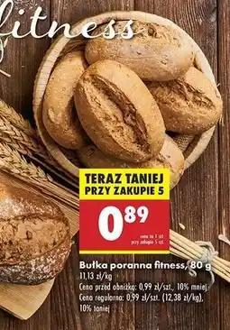 Biedronka Bułka poranna fitness oferta