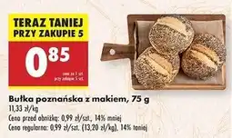 Biedronka Bułka poznańska z makiem oferta
