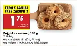 Biedronka Bajgiel z ziarnami oferta