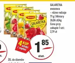 Sedal Winiary Galaretka truskawkowy smak 71 g oferta
