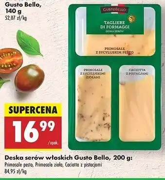 Biedronka Deska serów tagliere di formaggi Gustobello oferta