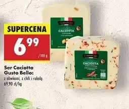 Biedronka Ser caciotta z chilli i rukolą Gustobello oferta