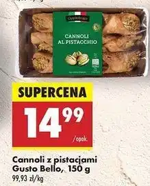 Biedronka Cannoli z pistacją Gustobello oferta