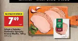 Biedronka Schab z zalasku Kraina Wędlin oferta