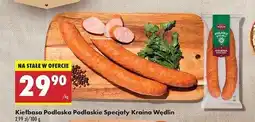 Biedronka Kiełbasa podlaska Kraina Wędlin oferta