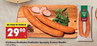 Biedronka Kiełbasa podlaska Kraina Wędlin oferta