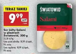 Biedronka Ser salami Światowid oferta