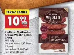 Biedronka Kiełbasa myśliwska Kraina Wędlin Select oferta