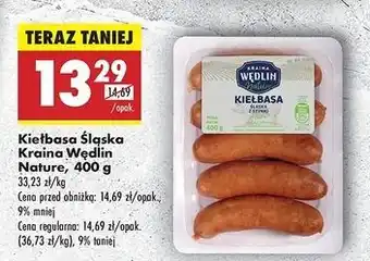 Biedronka Kiełabsa śląska Kraina Wędlin Nature oferta