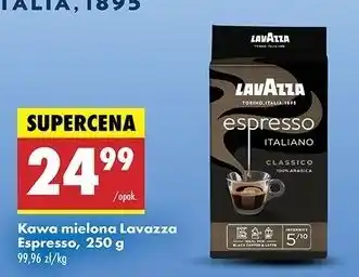 Biedronka Kawa Lavazza Espresso Italiano Classico oferta