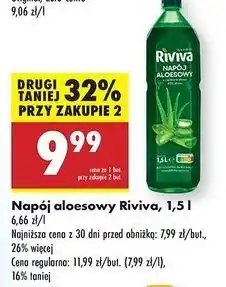 Biedronka Napój aloesowy Riviva oferta