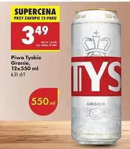 Biedronka Piwo Tyskie Gronie oferta