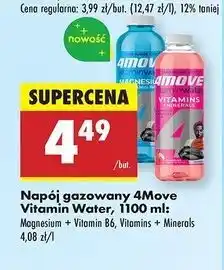 Biedronka Napój witaminy i minerały 4Move Vitamin Water oferta