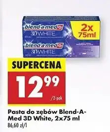 Biedronka Pasta do zębów classic fresh Blend-A-Med 3D White oferta