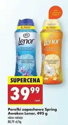 Biedronka Perełki gold orchid Lenor oferta
