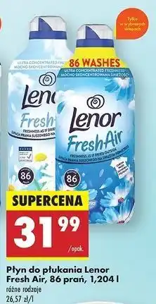 Biedronka Płyn do płukania sensitive Lenor Fresh Air Effect oferta