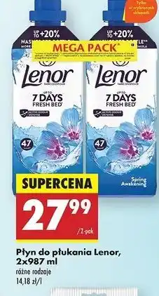 Biedronka Płyn do płukania spring awakening Lenor oferta