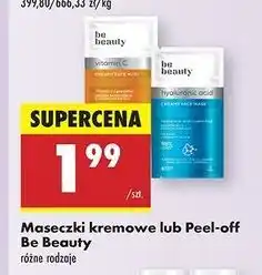 Biedronka Maseczka do twarzy hyaluronic acid Be Beauty oferta