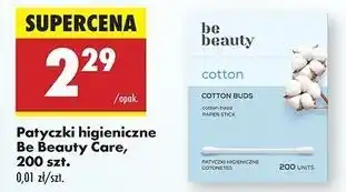 Biedronka Patyczki higieniczne Be Beauty oferta