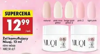 Biedronka Żel kamuflujący light pink Niuqi oferta