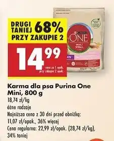 Biedronka Karma dla psa mini/small oferta