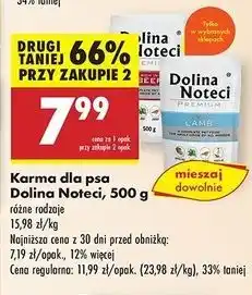 Biedronka Karma dla psa królik z jagnięciną Dolina Noteci Premium oferta