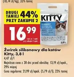 Biedronka Żwirek silikonowy Kitty oferta