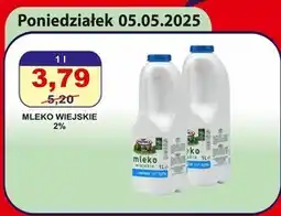 Primus Piątnica Mleko wiejskie świeże 2,0% 1 l oferta