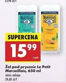Biedronka Żel pod prysznic kwiat tiare Le Petit Marseillais oferta