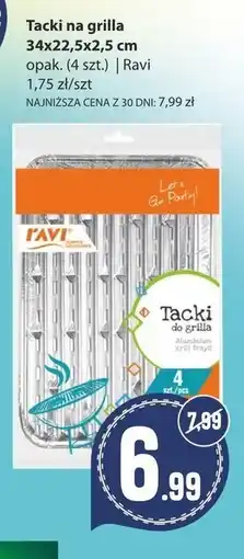 Społem Tacki aluminiowe RAVI oferta