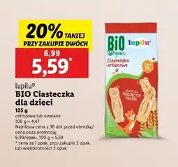 Lidl Ciasteczka orkiszowe Lupilu bio oferta