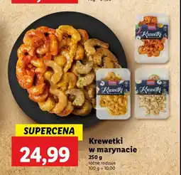Lidl Krewetki gotowane w marynacie piri-piri Abramczyk oferta