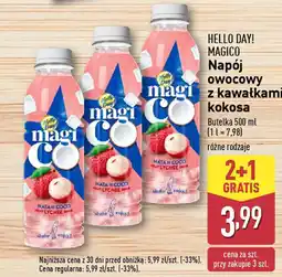 ALDI HELLO DAY! MAGICO Napój owocowy z kawałkami kokosa oferta