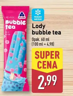 ALDI Lody bubble tea oferta