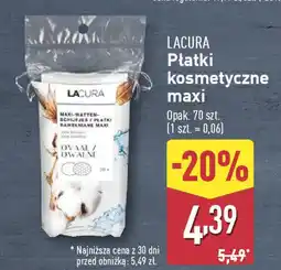 ALDI LACURA Płatki kosmetyczne maxi oferta