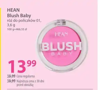 Hebe Róż do policzków Hean oferta