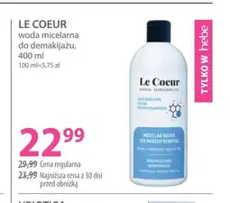 Hebe Płyn do demakijażu Le coeur oferta