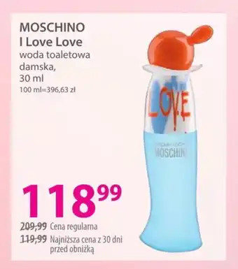Hebe Woda toaletowa dla kobiet Moschino oferta