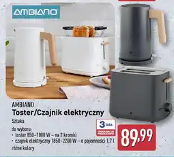 ALDI AMBIANO Toster/Czajnik elektryczny oferta