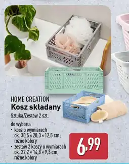 ALDI HOME CREATION Kosz składany oferta