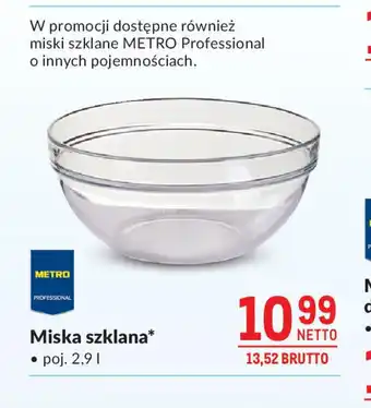 Makro Miska szklana oferta