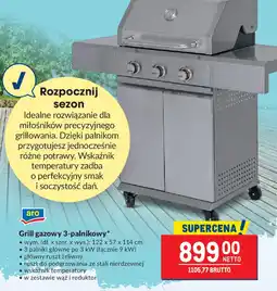 Makro Grill gazowy 3-palnikowy aro oferta
