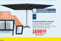 Makro Parasol kwadratowy Sombra oferta