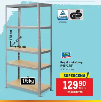 Makro Regał metalowy aro R45/175 oferta