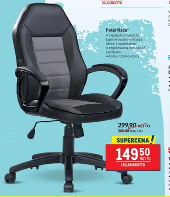 Makro Fotel Race oferta