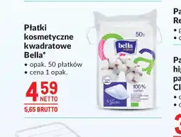 Makro Płatki kosmetyczne kwadratowe Bella oferta