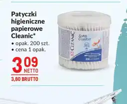 Makro Patyczki higieniczne papierowe Cleanic oferta