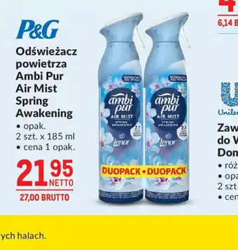 Makro Odświeżacz powietrza Ambi Pur Air Mist Spring Awakening oferta